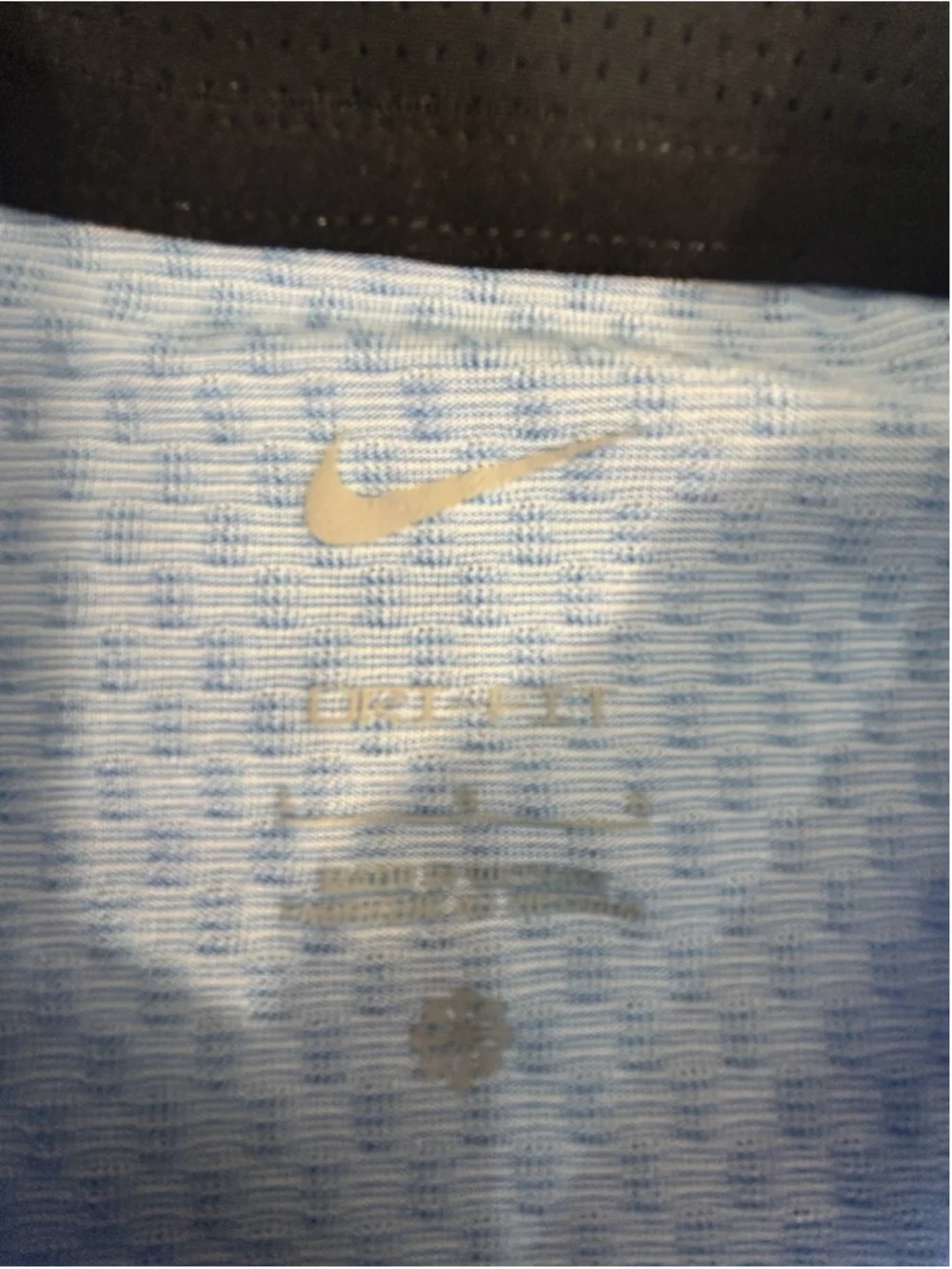 Nike Men's Dri-Fit Tour Short Sleeve Golf Polo FD5741-425 Size Large Blue